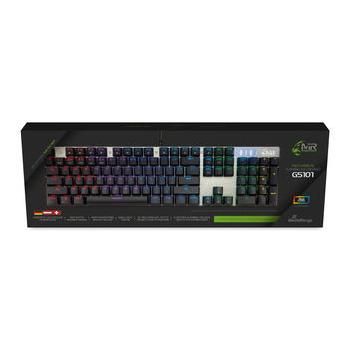 MediaRange Gaming Keyboard, MRGS101, USB QWERTZ German Layout, Black Silver