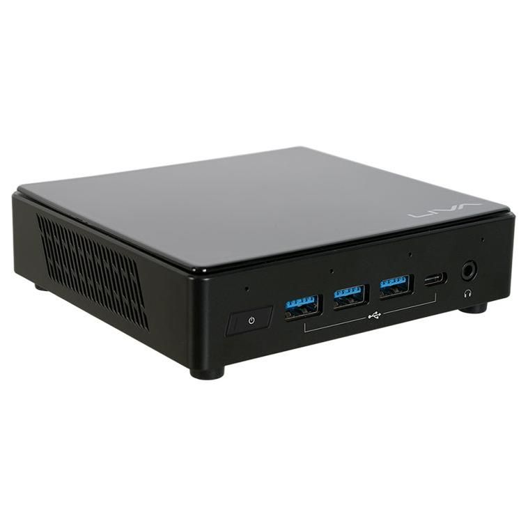 ECS LIVA Z3 Plus USFF Mini PC, i3-10110U 2.1 GHz, Negro
