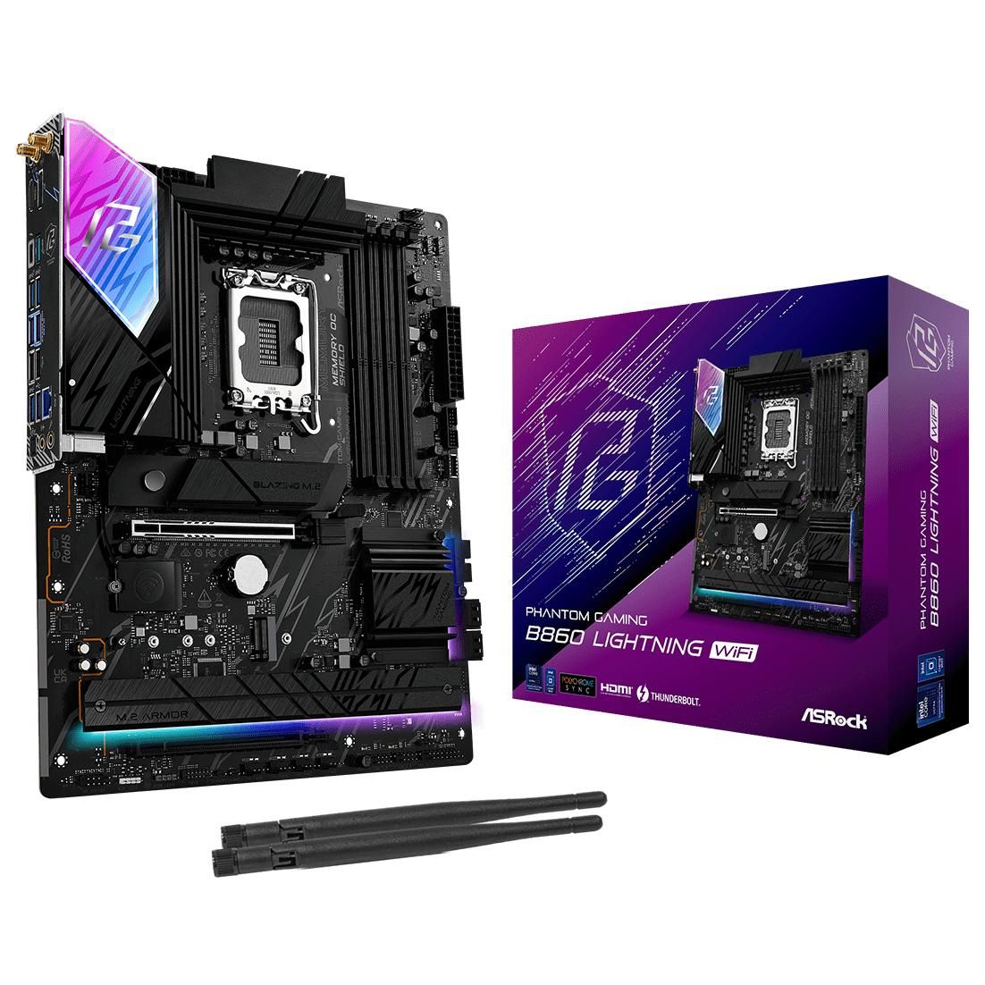 ASRock B860 Lightning WiFi Motherboard