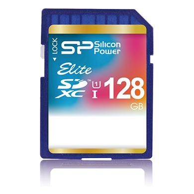 Silicon Power 128GB SDXC Flash Memory Card