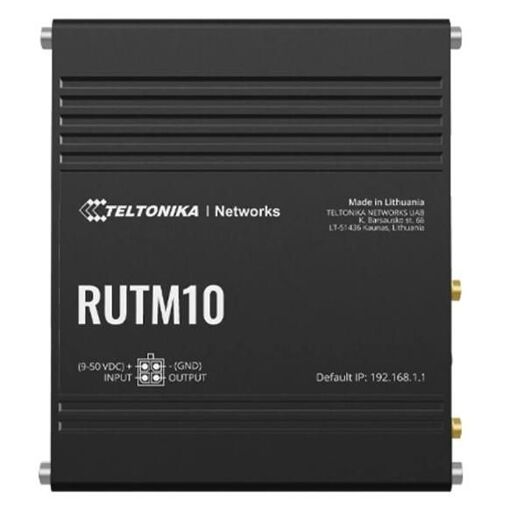 Teltonika RUTM10 - Enrutador inalámbrico con interruptor, 3 puertos - 1GbE - Wi-Fi 5 - Dual banda