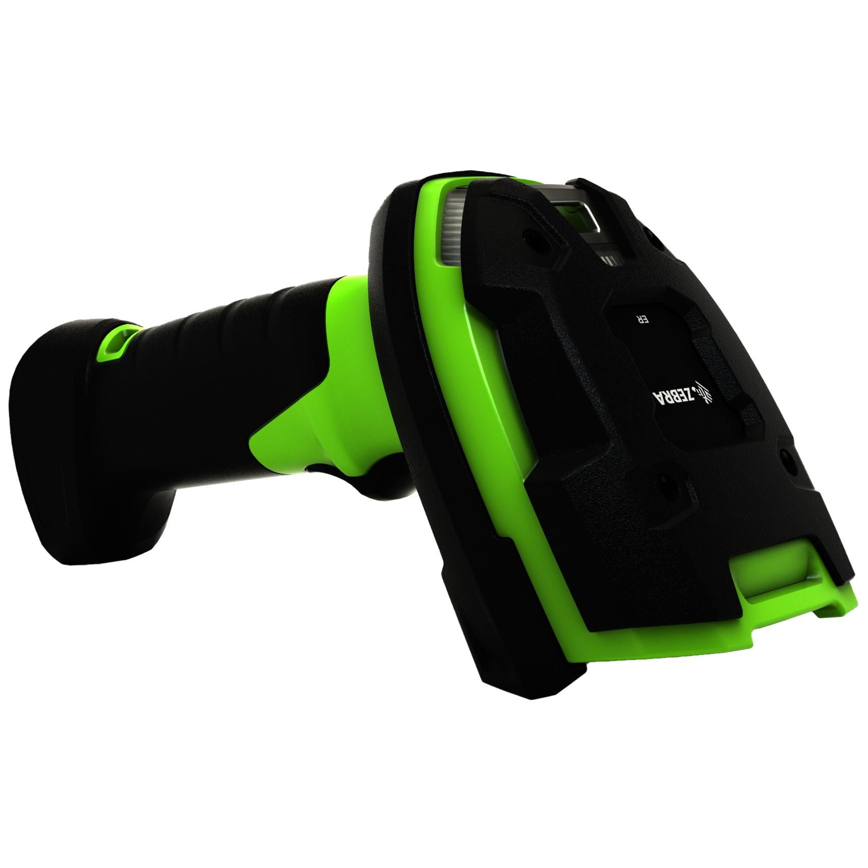 Zebra LI3608-ER 1D Portable Barcode Reader, Black/Green