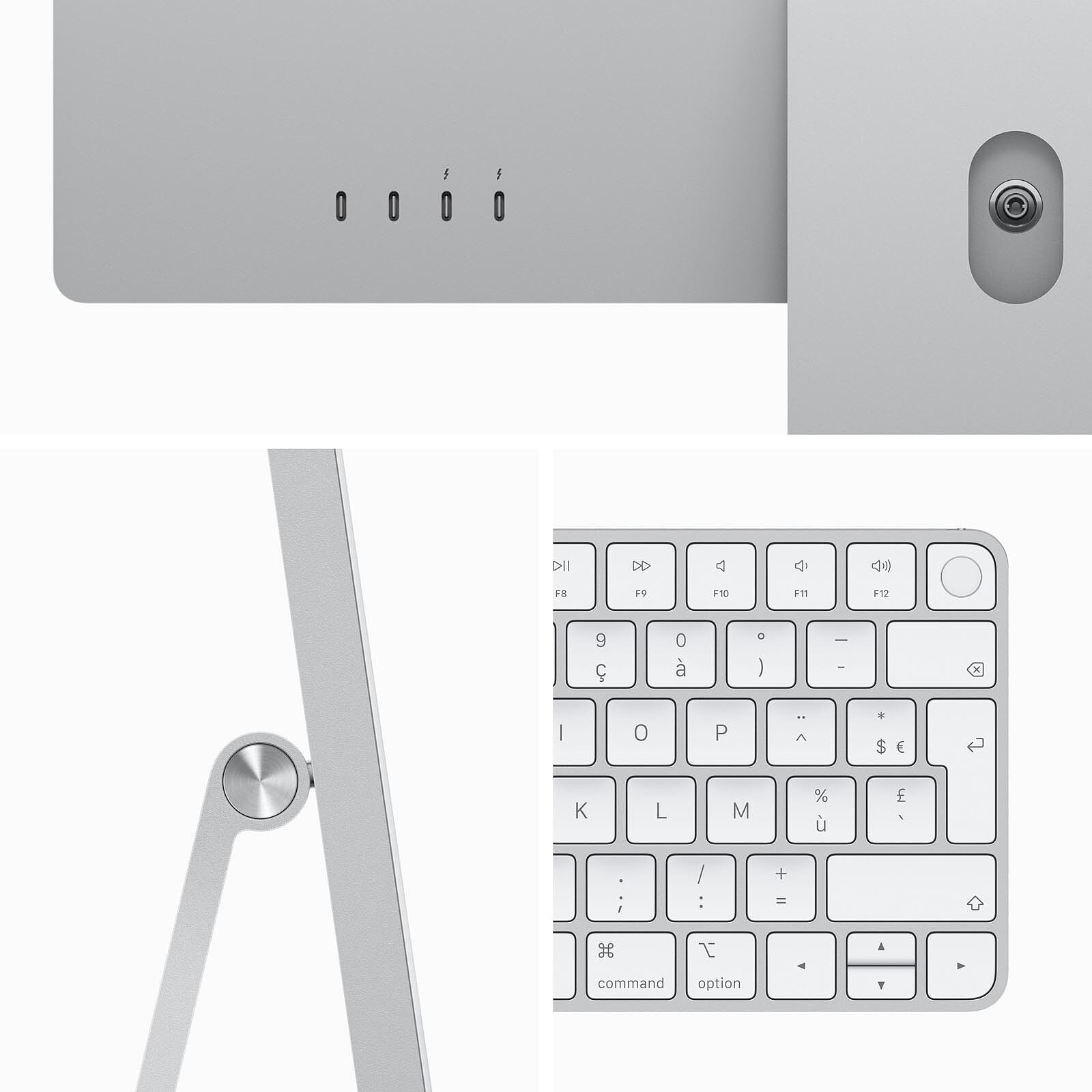 Apple iMac M3 (2023) 24 pouces 512 Go Rose (MQRK3FN/A)