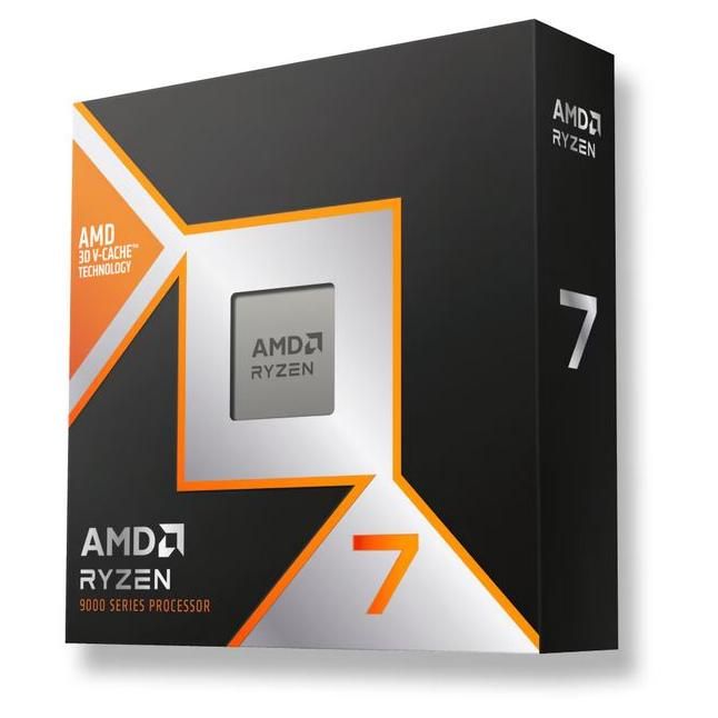 AMD Ryzen 7 9800X3D Processor, 4.7GHz, 96MB L3 Cache