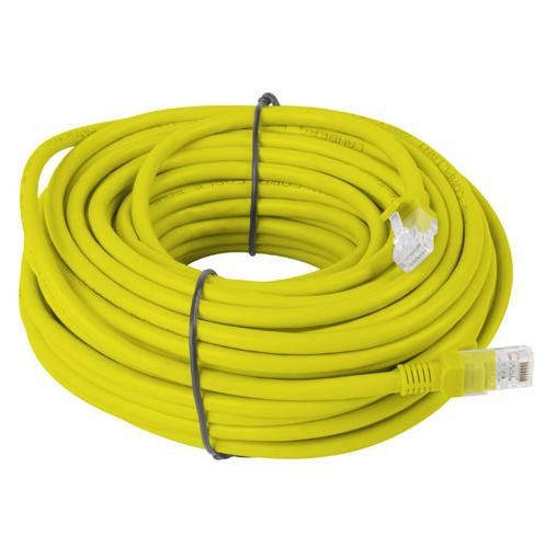 LANBERG Cat6 Network Cable - 30m Yellow F/UTP (FTP)