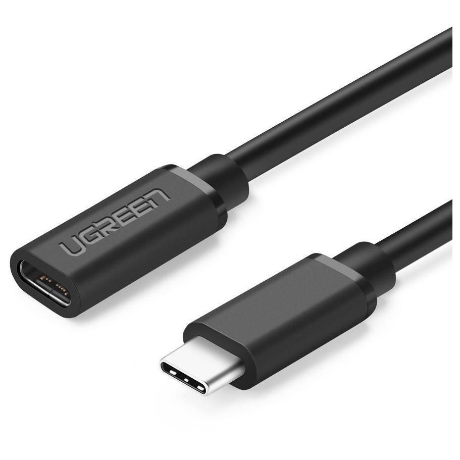 Câble USB-C Ugreen, 0,5 m, Noir