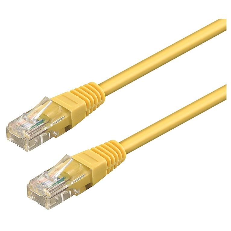 WP Cat6 UTP Network Cable - 1m Yellow