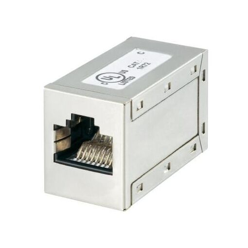 Conector metálico RJ-45 WP (6 posiciones)
