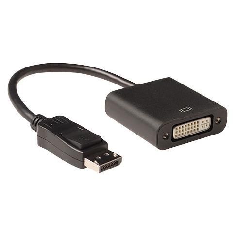 Cable ACT DisplayPort a DVI 0,15 m Negro