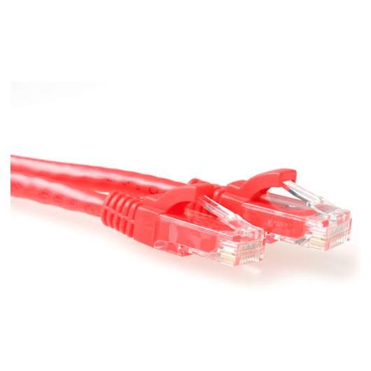 ACT IS8500 Cat6 UTP Network Cable, 0.5m, Red