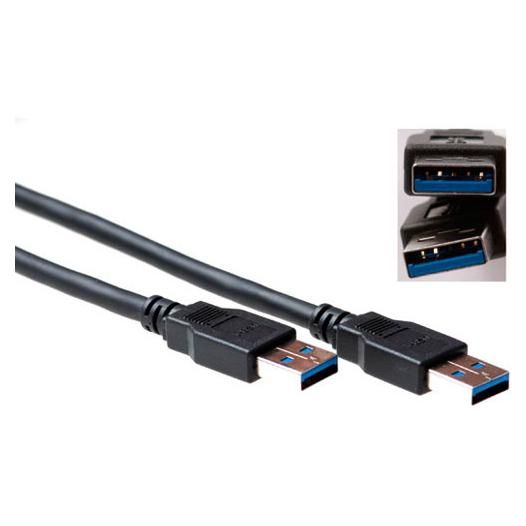 Câble USB ACT 3.2 Gen 1 (2 m, Noir)