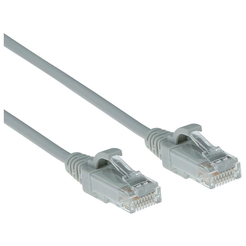 ACT DC9000 0.5m Gray Cat6 U/UTP Network Cable