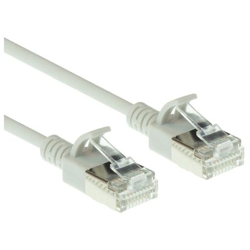 Cable de red ACT Cat6a, 3 m, Gris
