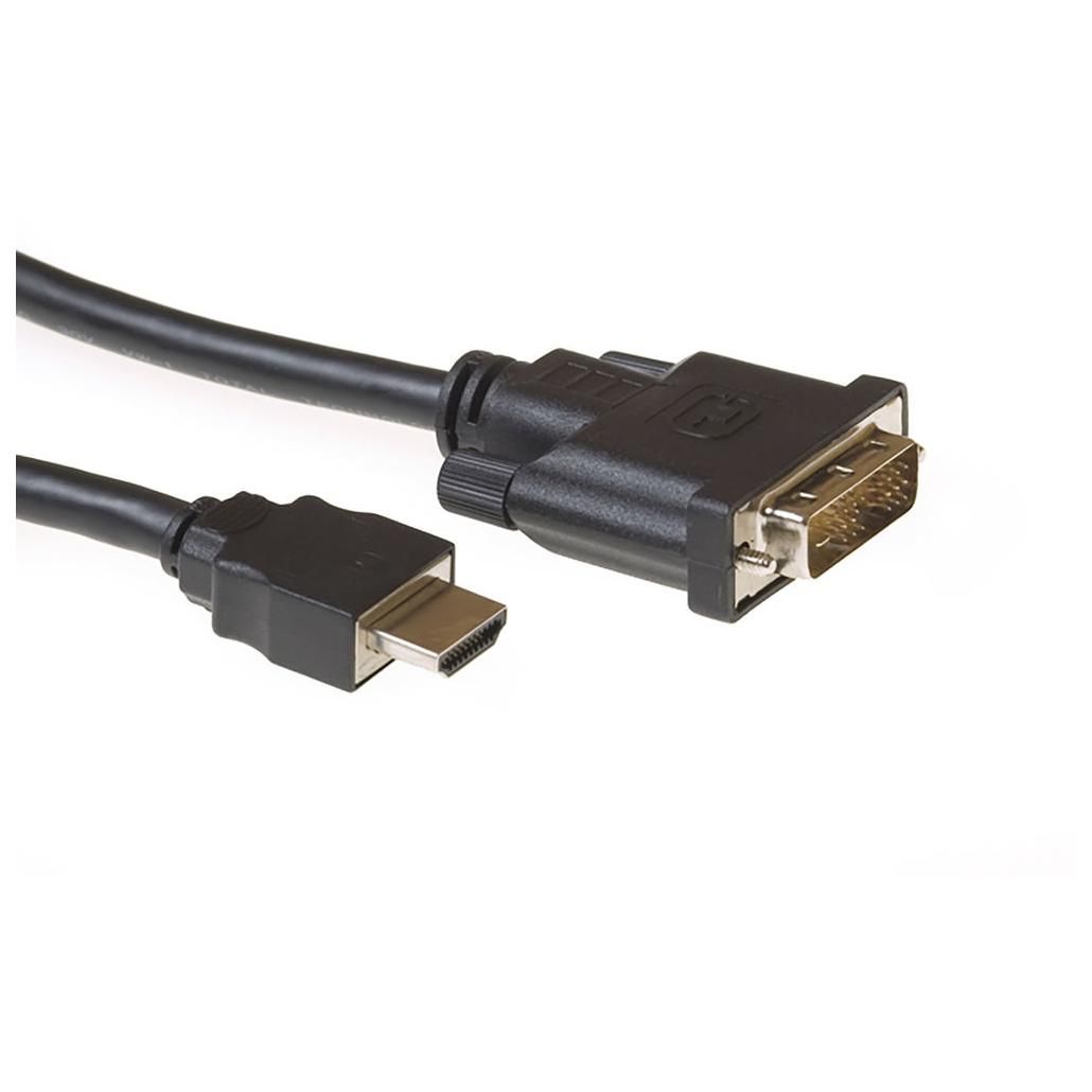 ACT AC7520 2m HDMI to DVI-D Cable Adapter