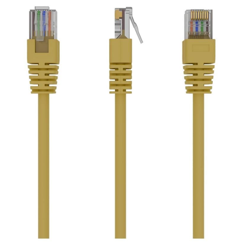 Gembird Cat5e Network Cable, 5m, Yellow (PP12-5M/Y)