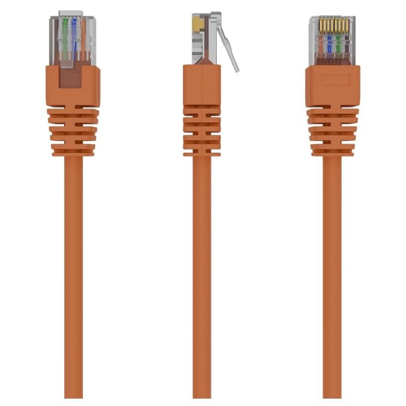 Cable de red Gembird Cat5e, 2 m, Naranja