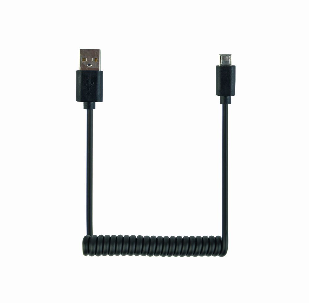Gembird USB-C to Micro USB Cable, 0.6ft, Black