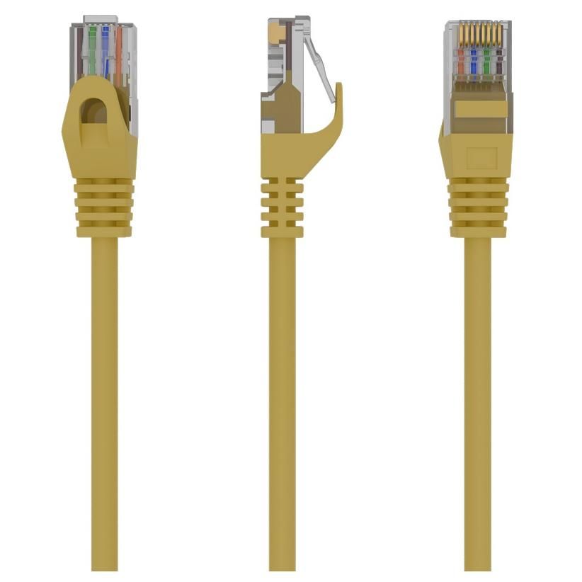 Gembird Cat6 UTP Network Cable - 5m, Yellow