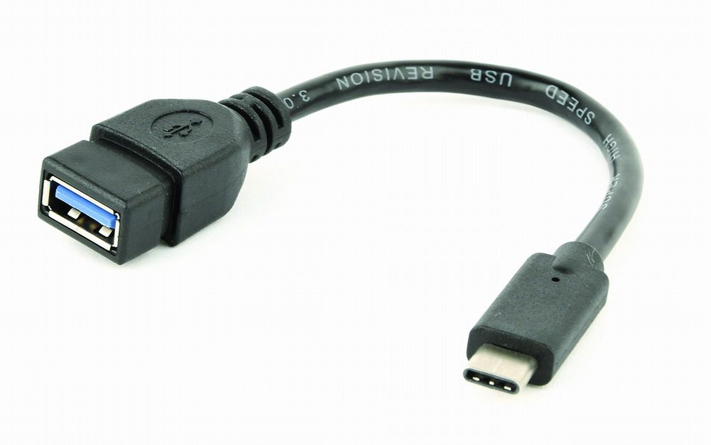Gembird USB-C to A Cable, 0.2m, Black