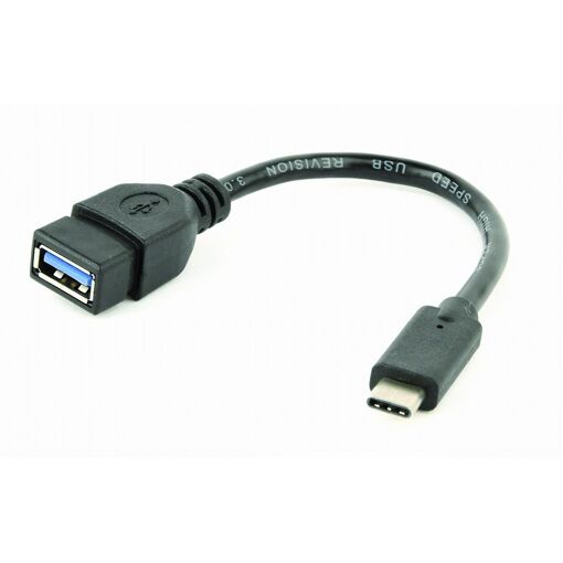 Gembird USB-C to A Cable, 0.2m, Black