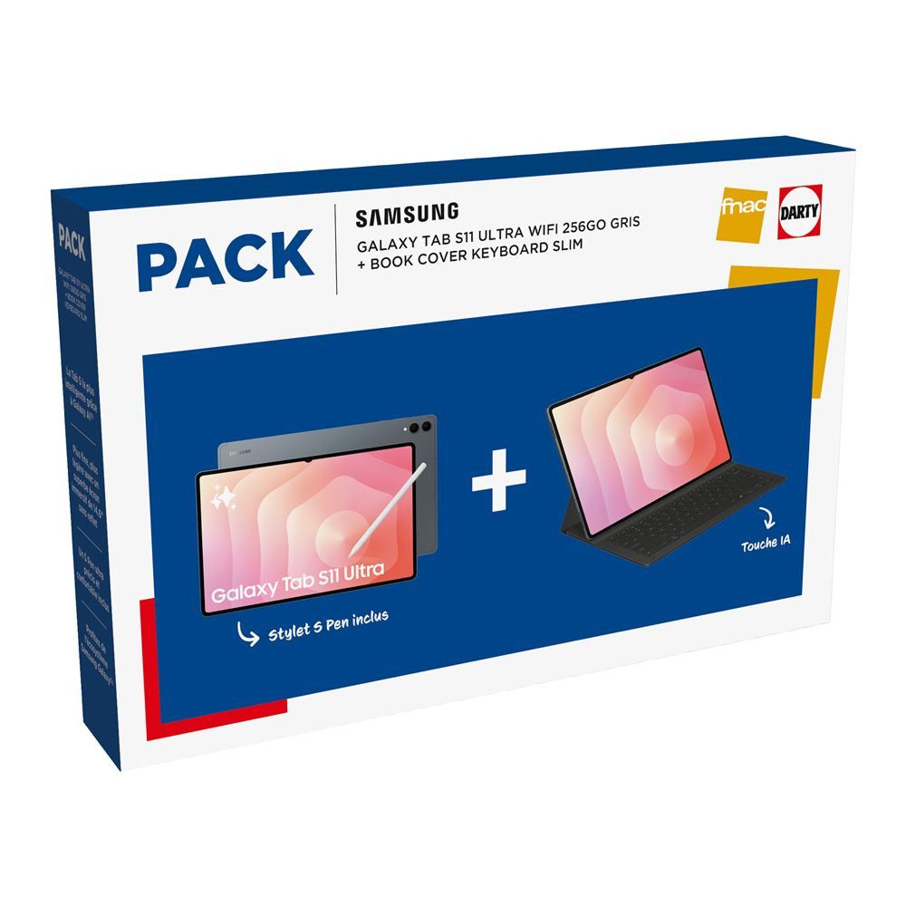 Tablet Samsung Galaxy Tab S11 Ultra de 14,6" con WiFi y 256 GB en color Gris