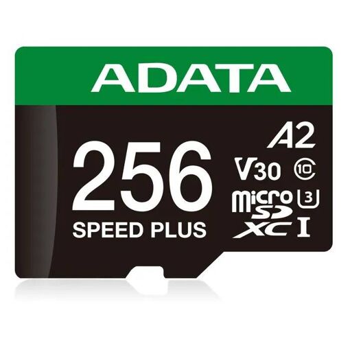 Carte mémoire ADATA Speed Plus 256 Go microSDXC UHS-I U3