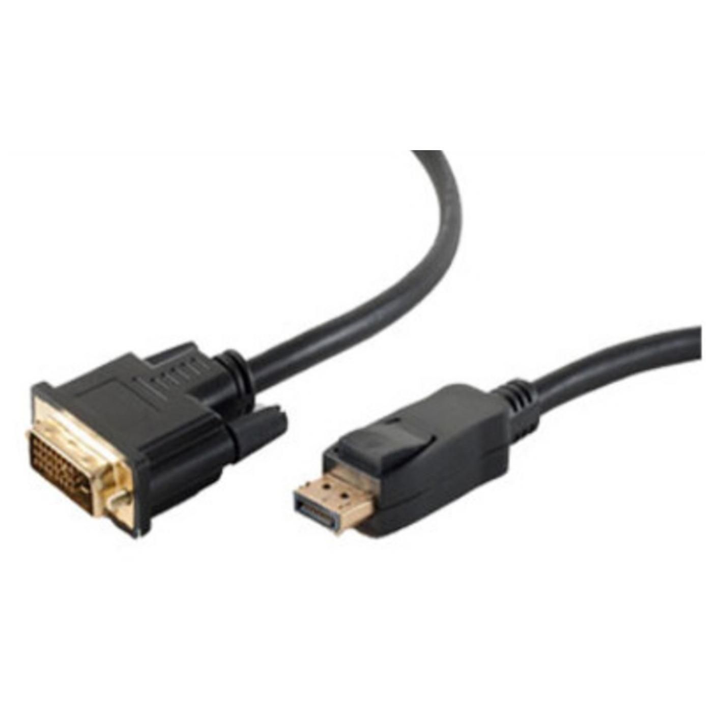 Shiverpeaks Video Cable and Adapter 2m DisplayPort to DVI Black