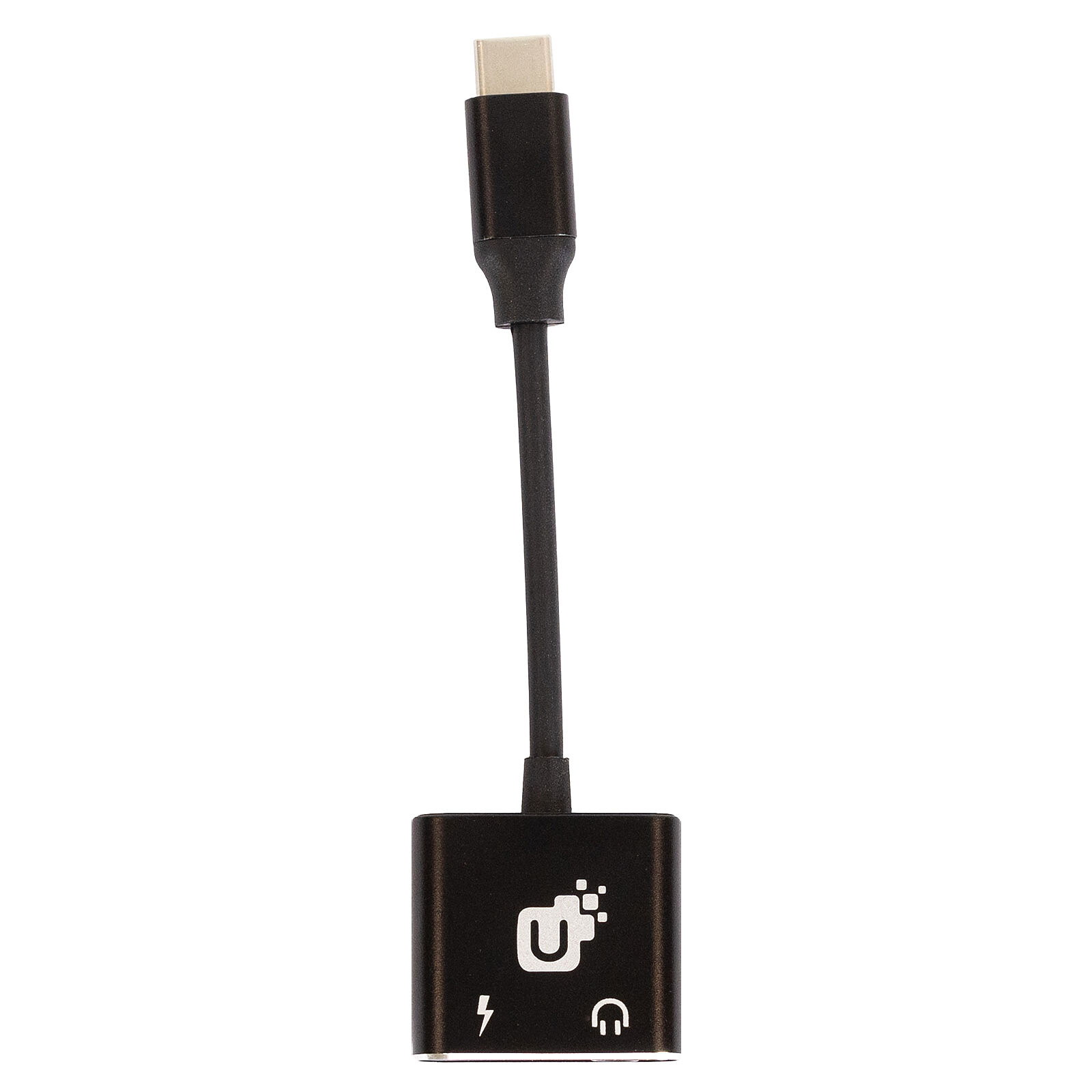 INOVU USB-C to 3.5 mm Jack Audio Adapter + USB-C Power Delivery 60W