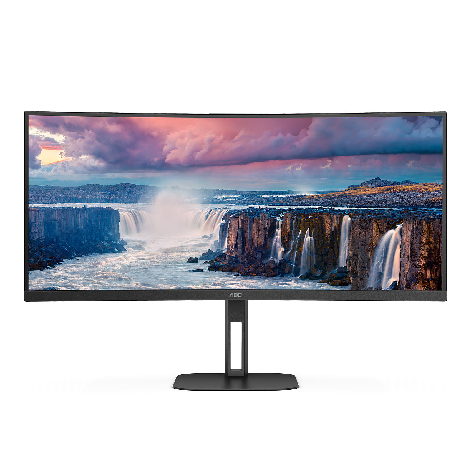 AOC 34-Inch Curved LED Monitor - CU34V5C/BK