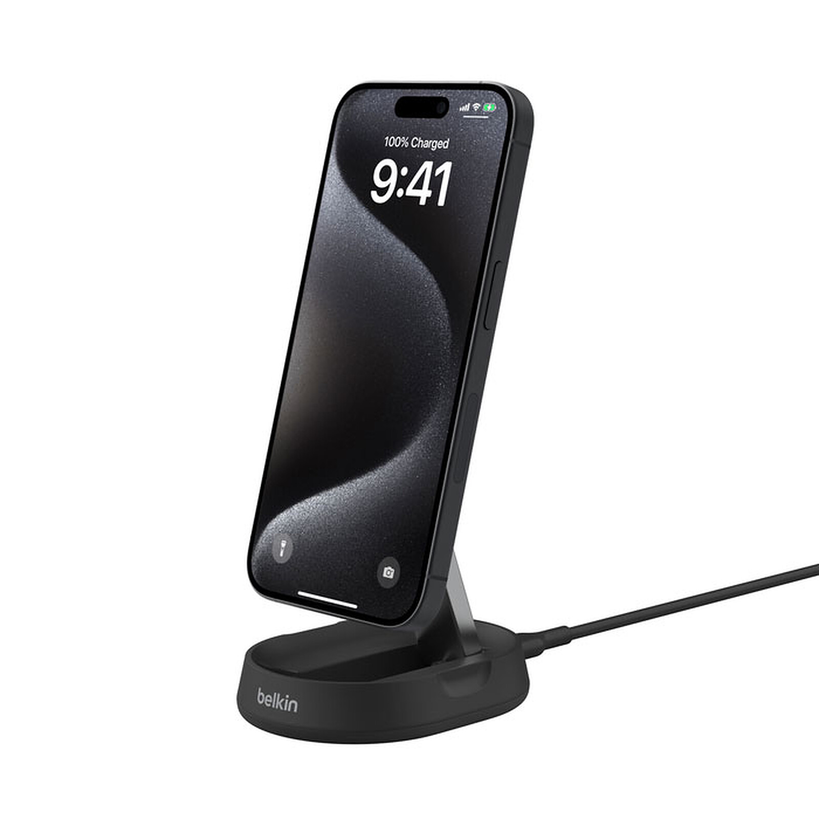 Belkin BoostCharge Pro Qi2 15W Black (charger included)