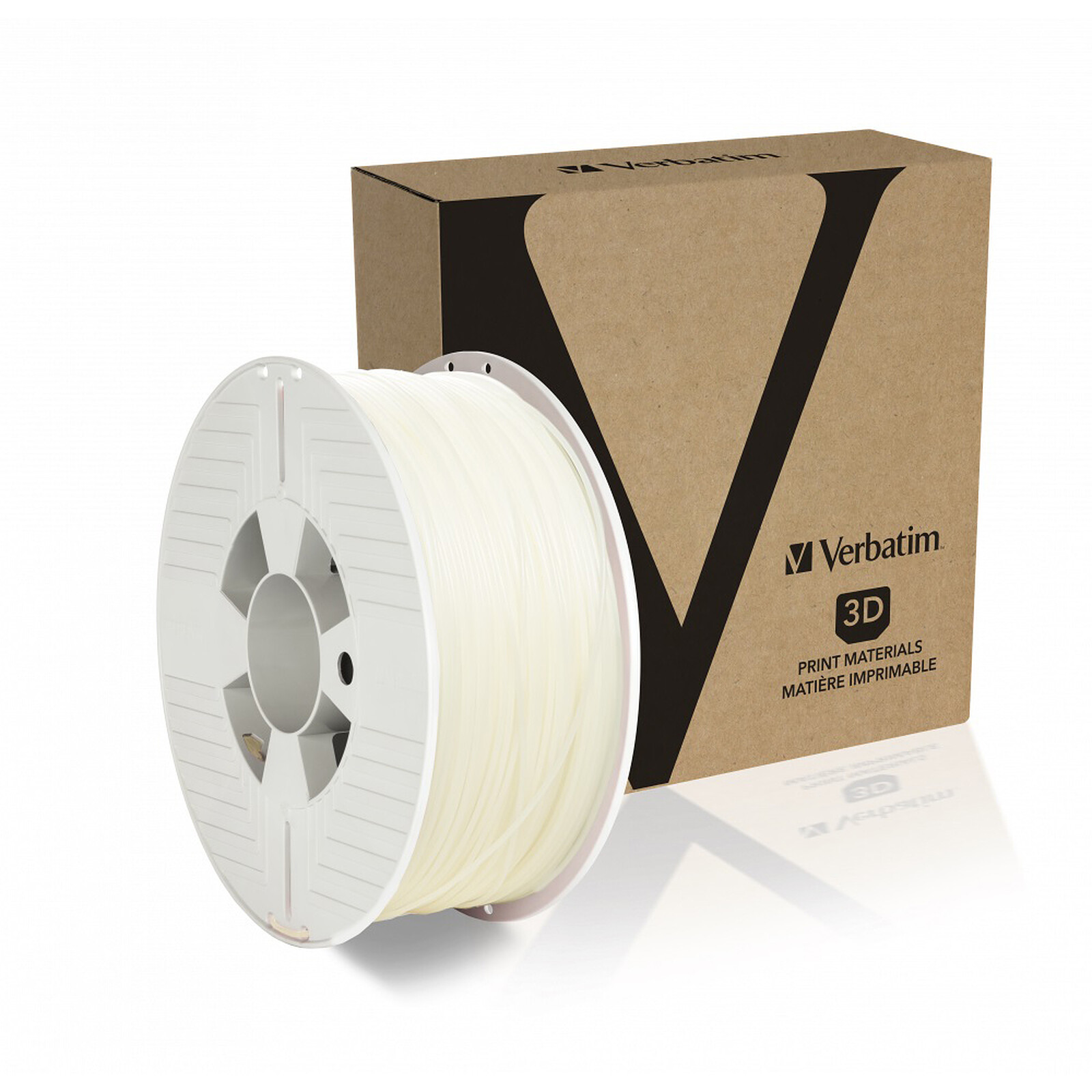 Verbatim PLA 1.75 mm 1 Kg - Natural/Transparent