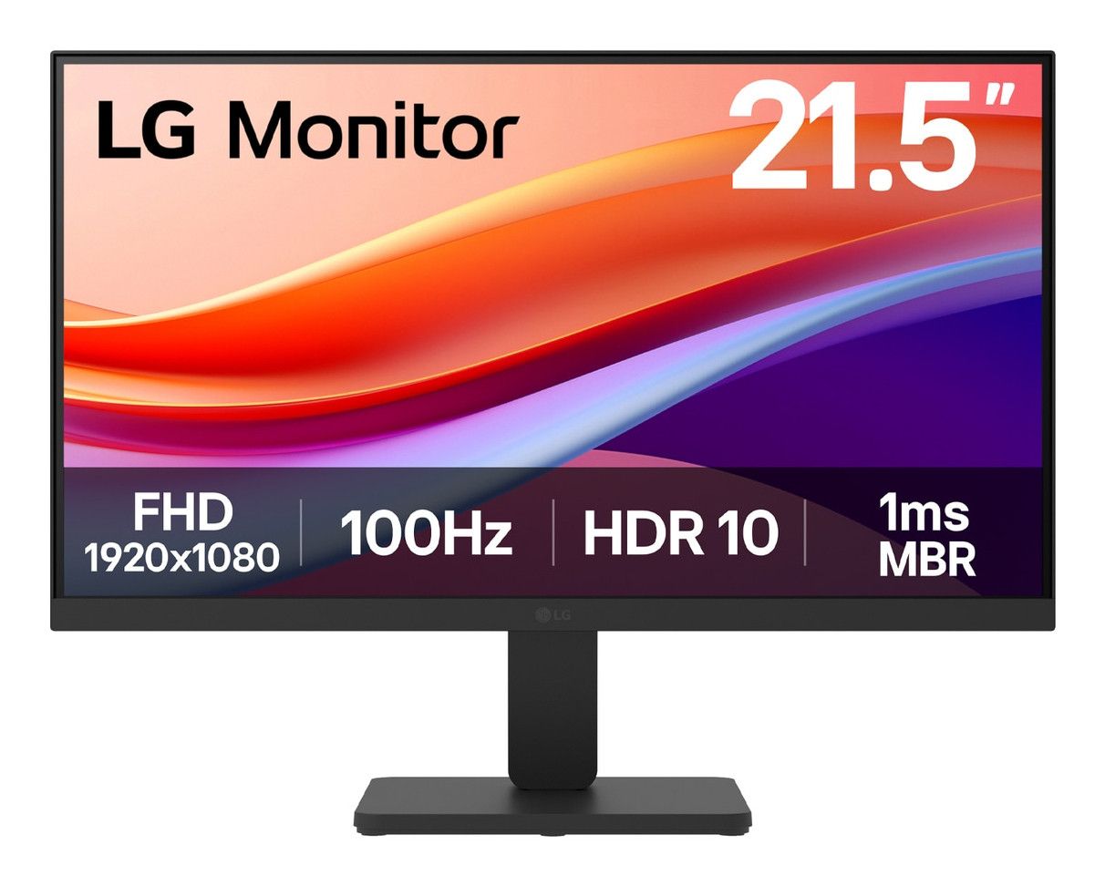 LG 22U401A-B 21.5" Full HD LED Monitor, Black