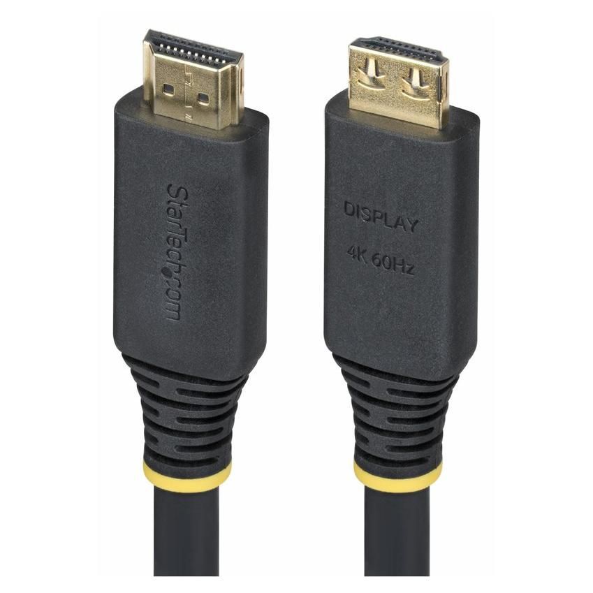 StarTech 10ft High-Speed HDMI Cable, Male to Male, Shielded, Black, Halogen-Free, 4K60Hz, 1440p (UWQHD) 144Hz, 1080p 240Hz