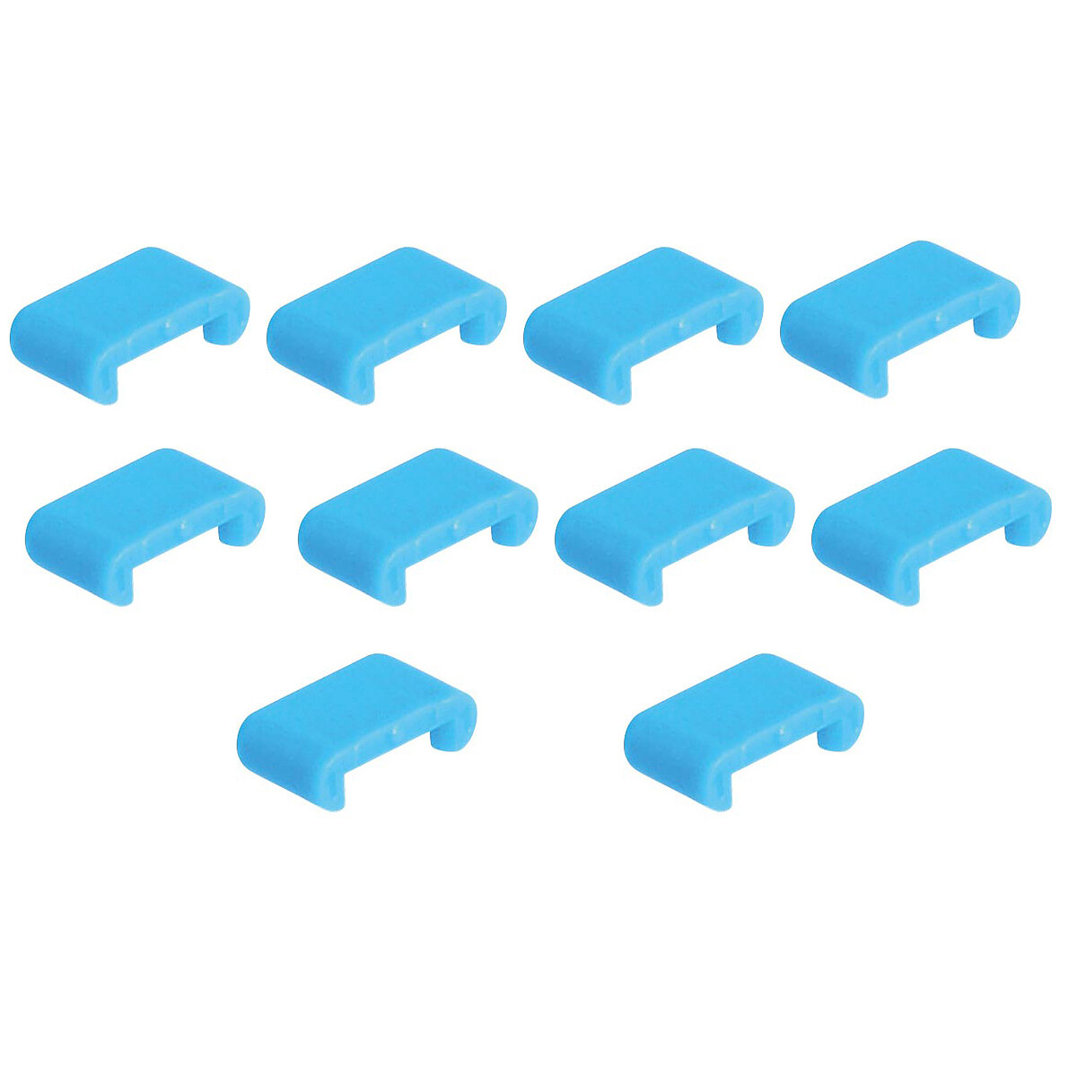 DeLock Lot de 10 bloqueurs de Port pour USB Type-C Femelle