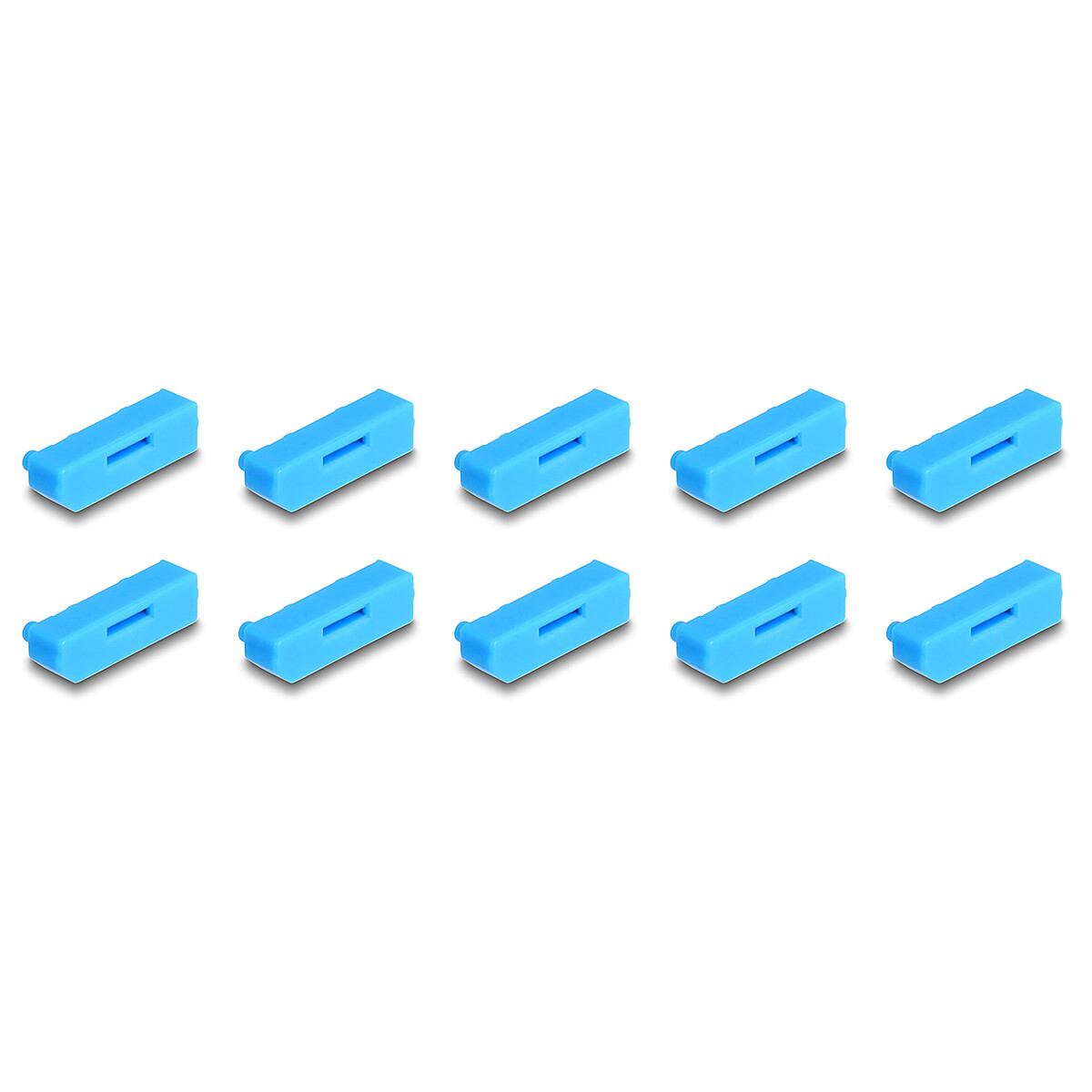 DeLock Lot de 10 bloqueurs de Port pour DisplayPort Femelle