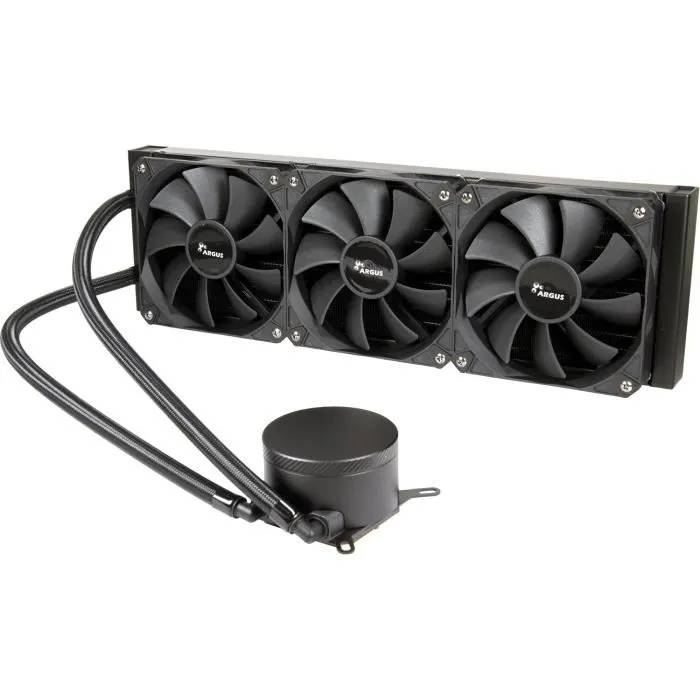 Inter-Tech AIO 360mm Water Cooling Loop with Dual Chamber Pump and Copper Heat Spreader