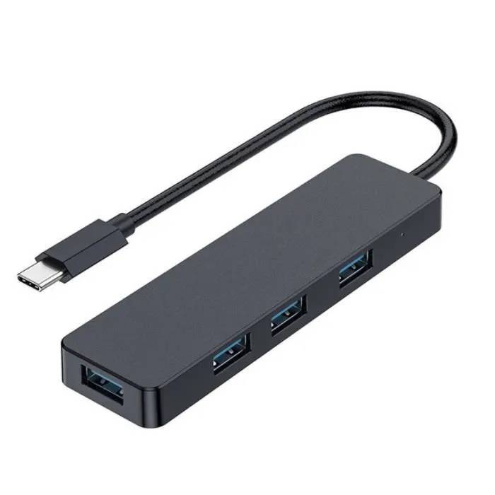 Gembird USB Hub - UHB-CM-U3P4-01 - 4 Ports - USB 3.1 (Gen 1) Type-C
