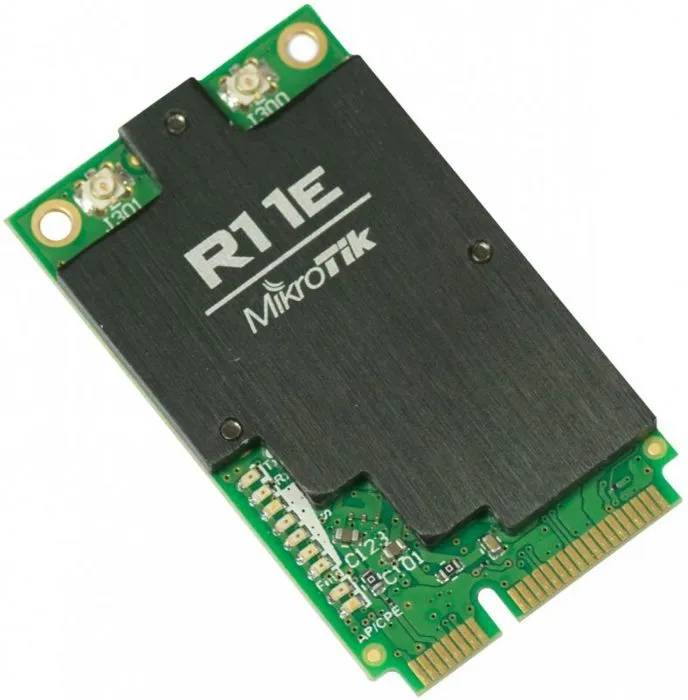 Mikrotik Wireless Network Card R11E-2HND (MiniPCI, 802.11b/g/n, u.fl Connectors)