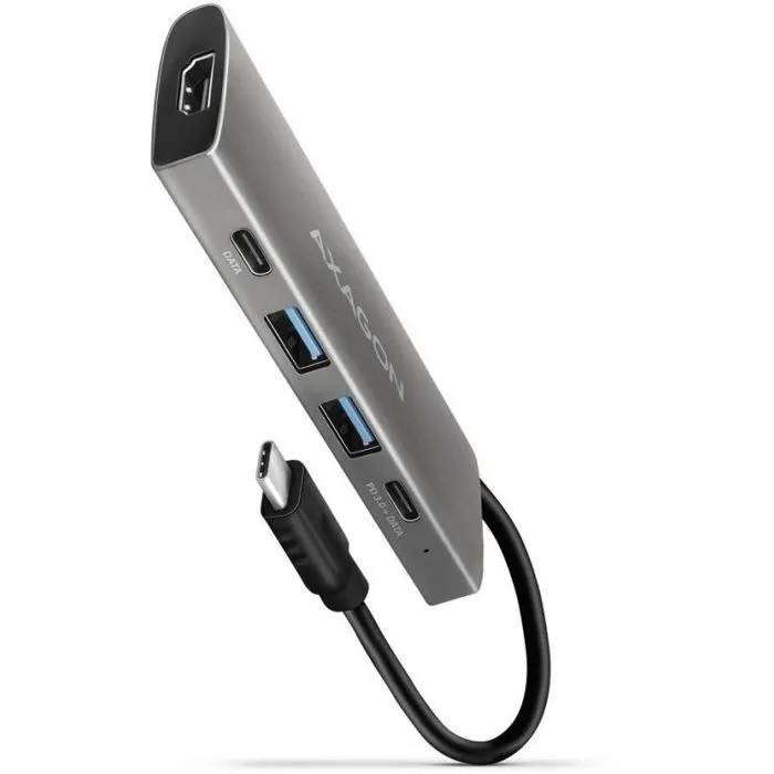 Hub Axagon - HMC-5G21 - Hub 10 Gbit/s 5 en 1 USB-C