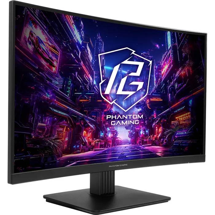 ASRock Phantom PG27QRT1B 27-Inch Gaming Monitor