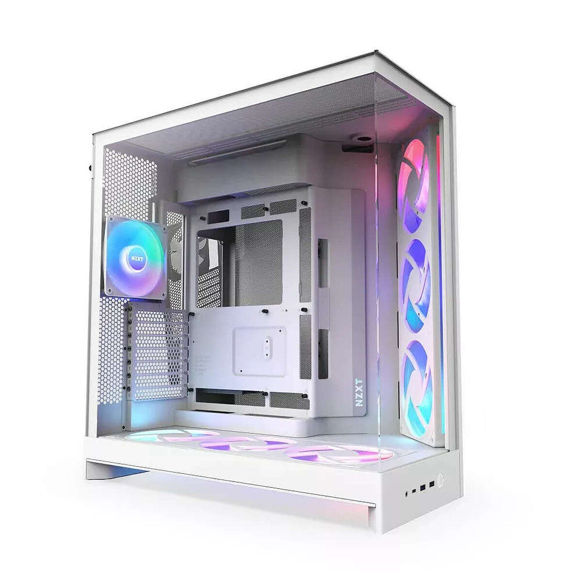 NZXT H9 Flow RGB+ Blanc (2025)