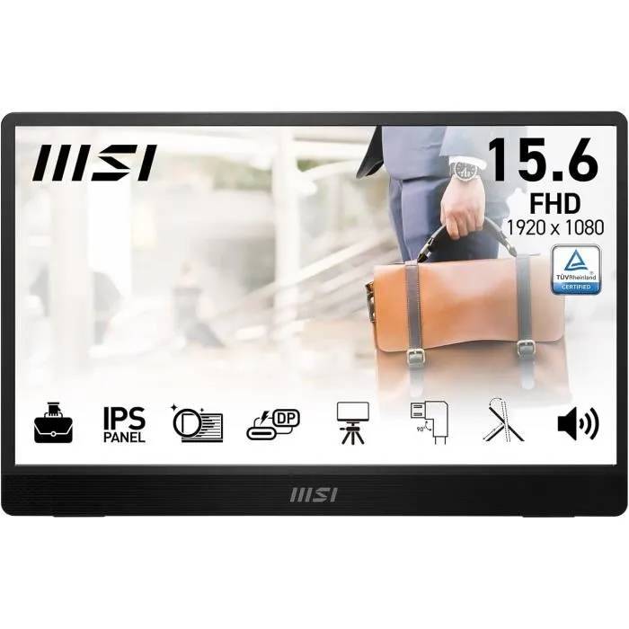 MSI PRO MP161 E2U 15.6-inch Full HD Portable Monitor