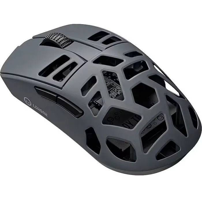 Souris de jeu LORGAR MSE90W - Sans fil - Alliage de magnésium - Gris foncé
