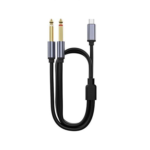 Câble audio INF Type-C vers double 6,5 mm numérique - Connectez avec une qualité sonore supérieure