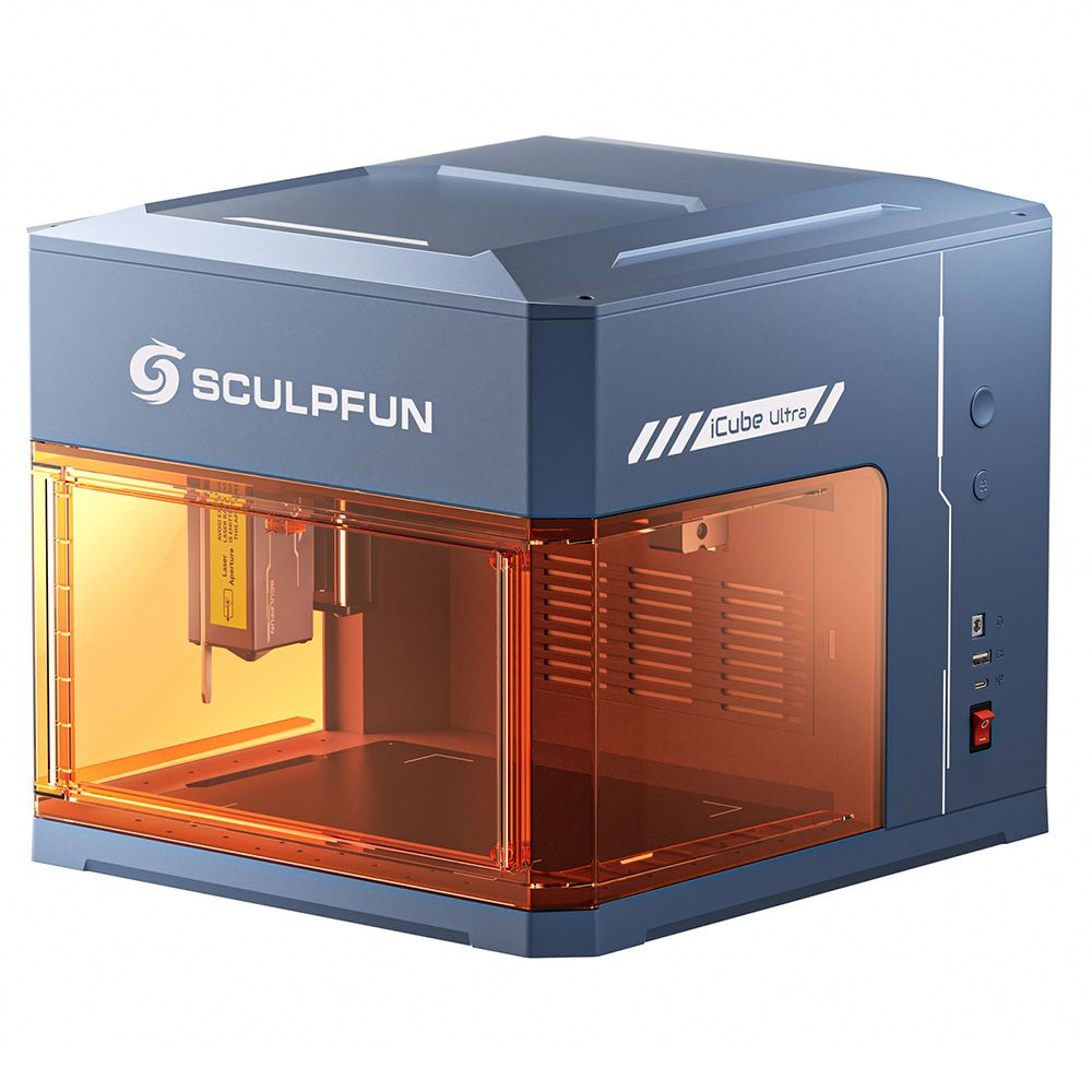 SCULPFUN iCube Ultra 12W Laser Engraver