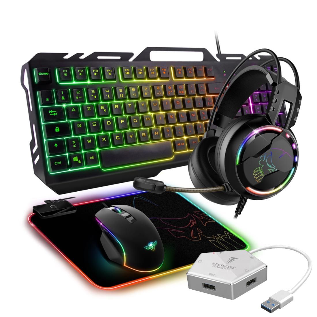 Kit de juego 5 en 1 Battle Royale MOBA HND para Switch, PS5, PS4, Mac y XB1