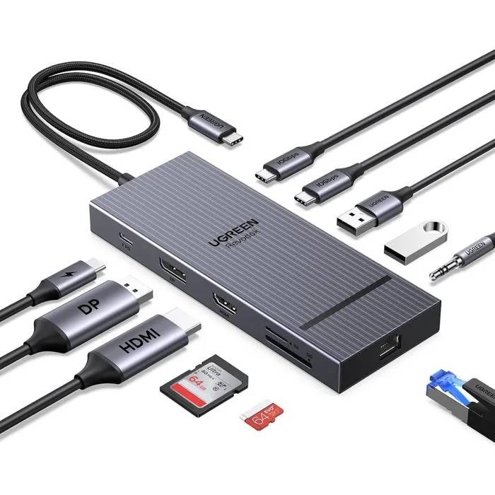 Hub USB-C 11 en 1 - Revodok Pro 2111