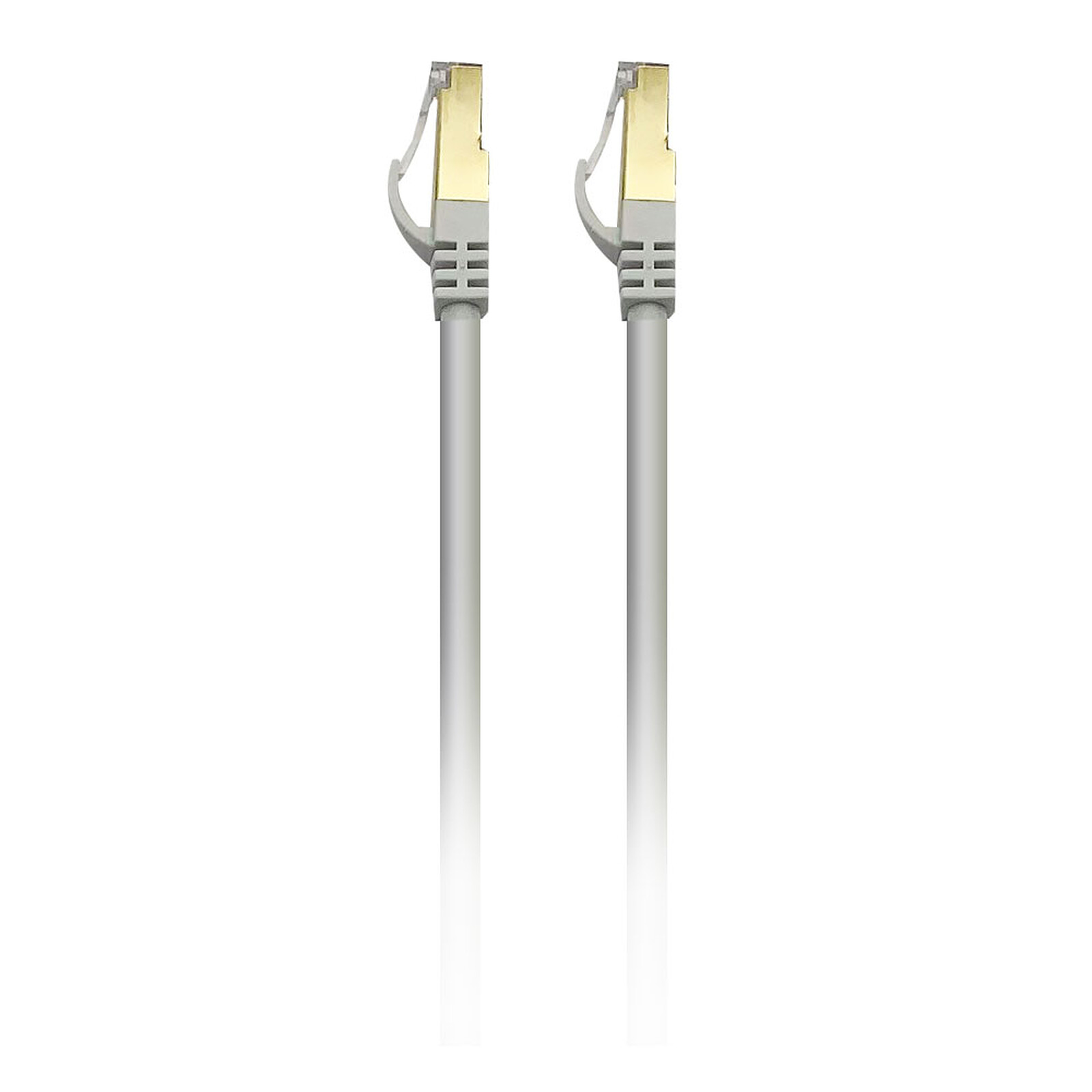 Textorm RJ45 CAT 7 SSTP cable - male/male - 1 m - White