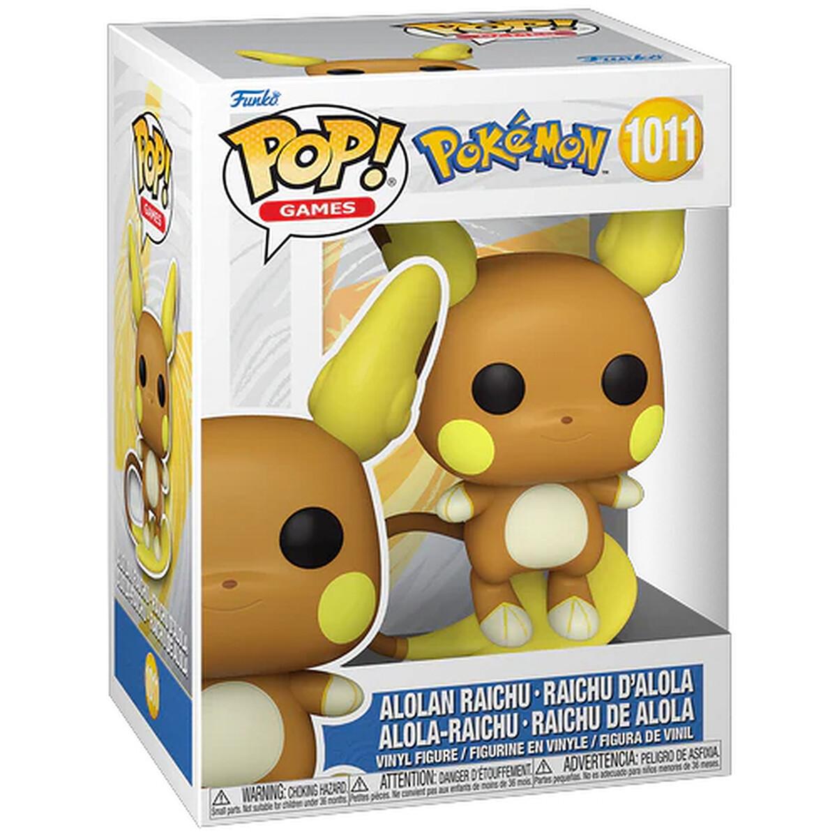 Funko Pop! Pokémon Raichu d'Alola