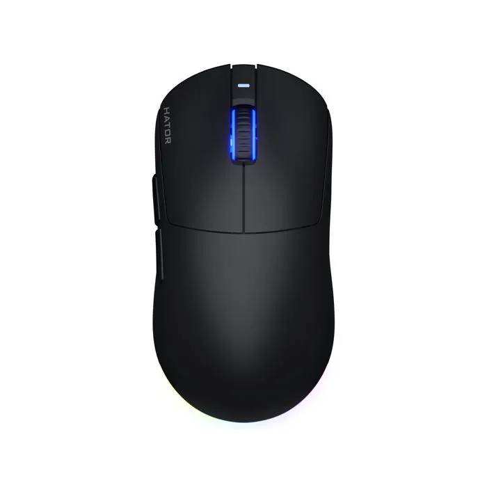 Souris de jeu sans fil HATOR Quasar 3 - Noir - RF - Autonomie 100h